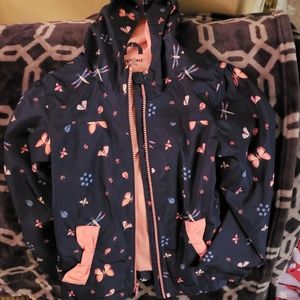 Adorable girls rain jacket